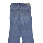 LEVI'S 512 Bootcut Womens Jeans Blue Slim Denim Medium W26 L26 Stretch Cotton