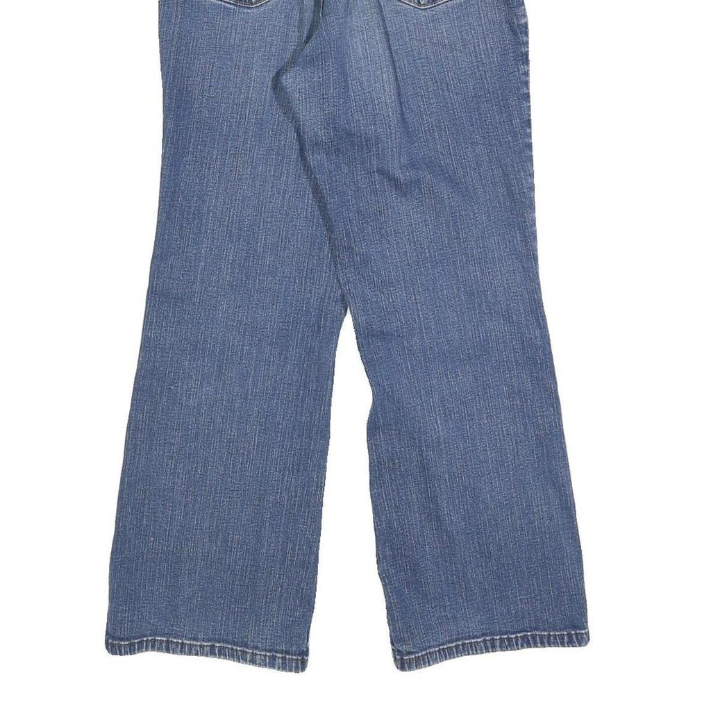 LEVI'S 512 Bootcut Womens Jeans Blue Slim Denim Medium W26 L26 Stretch Cotton