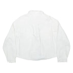 ZARA Womens Denim Jacket White XS