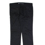 DICKIES Workwear Womens Trousers Black Slim Straight W32 L32