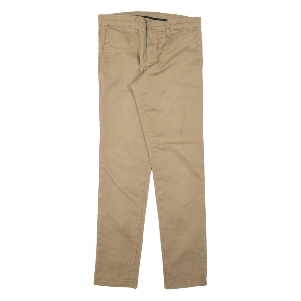 CARHARTT Mens Trousers Beige Slim Tapered W30 L32