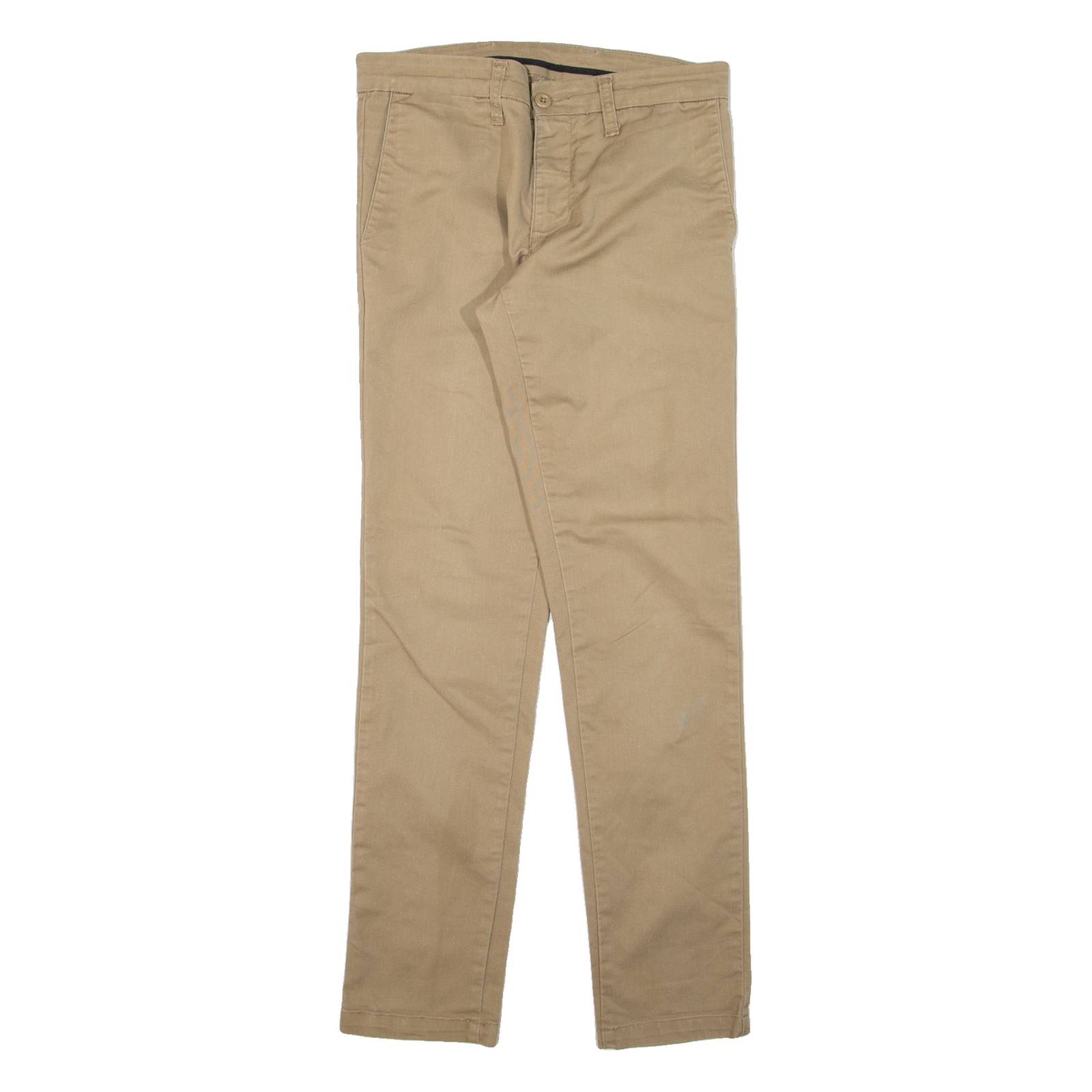 CARHARTT Mens Trousers Beige Slim Tapered W30 L32