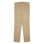 CARHARTT Mens Trousers Beige Slim Tapered W30 L32