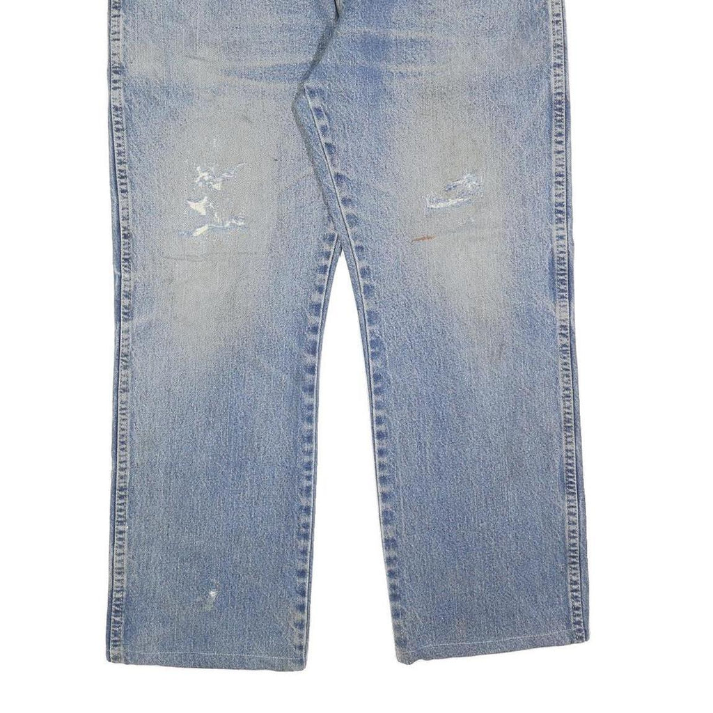 DICKIES Mens Relaxed Straight Blue Denim Fair W36 L27 Casual Workwear Jeans