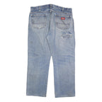 DICKIES Mens Relaxed Straight Blue Denim Fair W36 L27 Casual Workwear Jeans