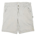 CARHARTT Mens Shorts Beige Casual XL W38 Cotton Blend Workwear