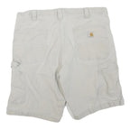CARHARTT Mens Shorts Beige Casual XL W38 Cotton Blend Workwear
