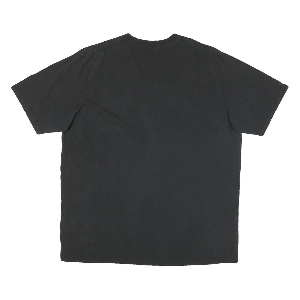 CARHARTT Mens Black Pocket T-Shirt 2XL Short Sleeve Crew Neck Cotton Blend