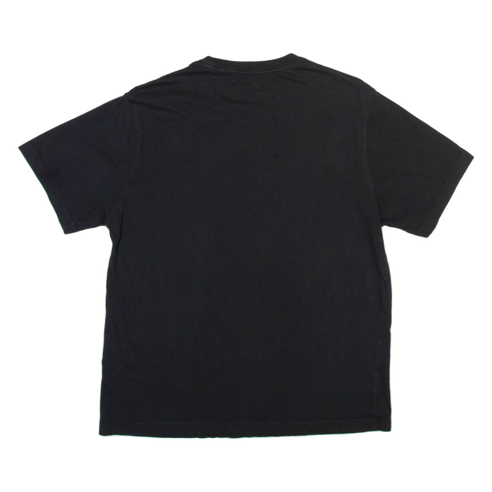 LEVI'S Mens T-Shirt Black Crew Neck S