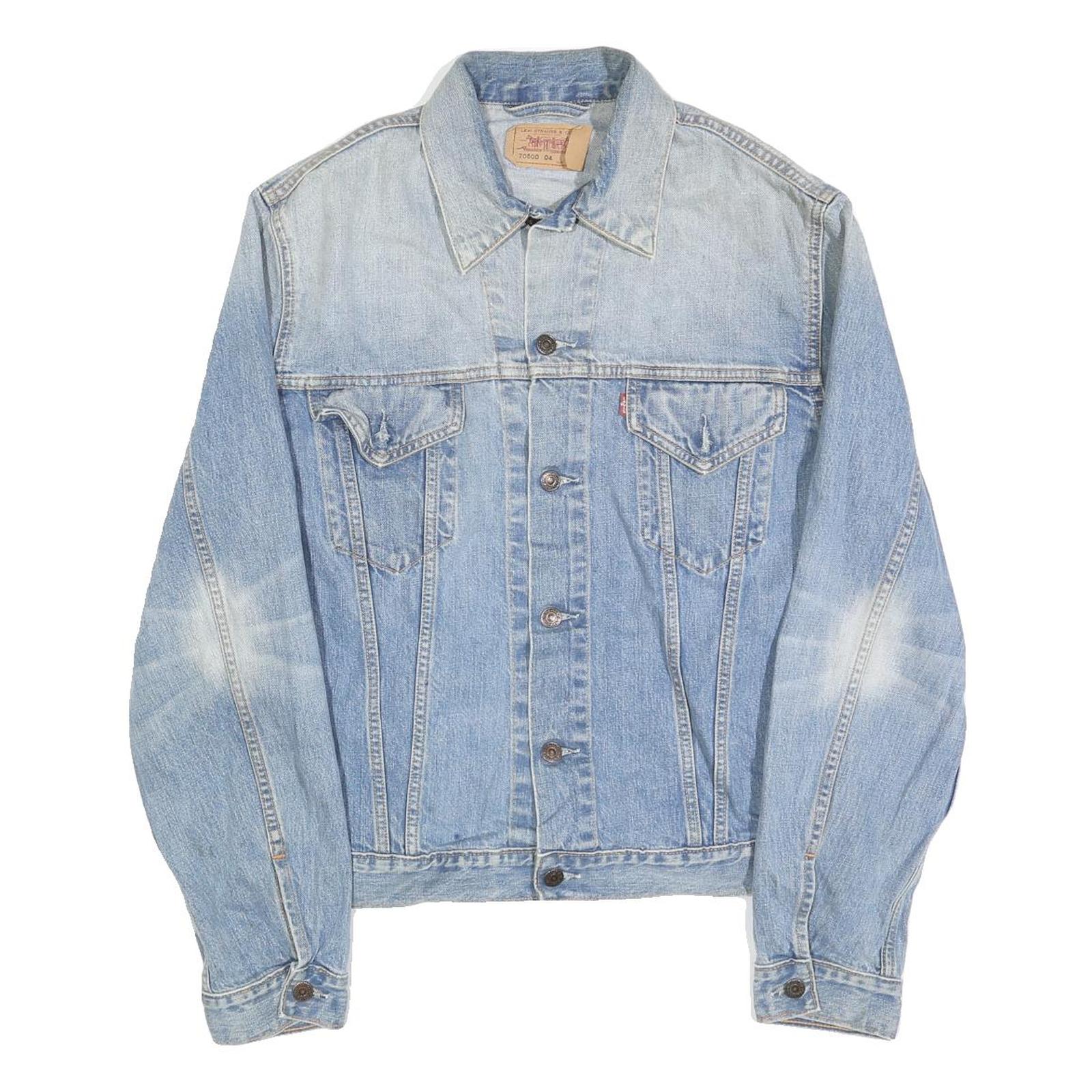 LEVI'S Womens Blue Denim Jacket XL Cotton Classic Button Closure