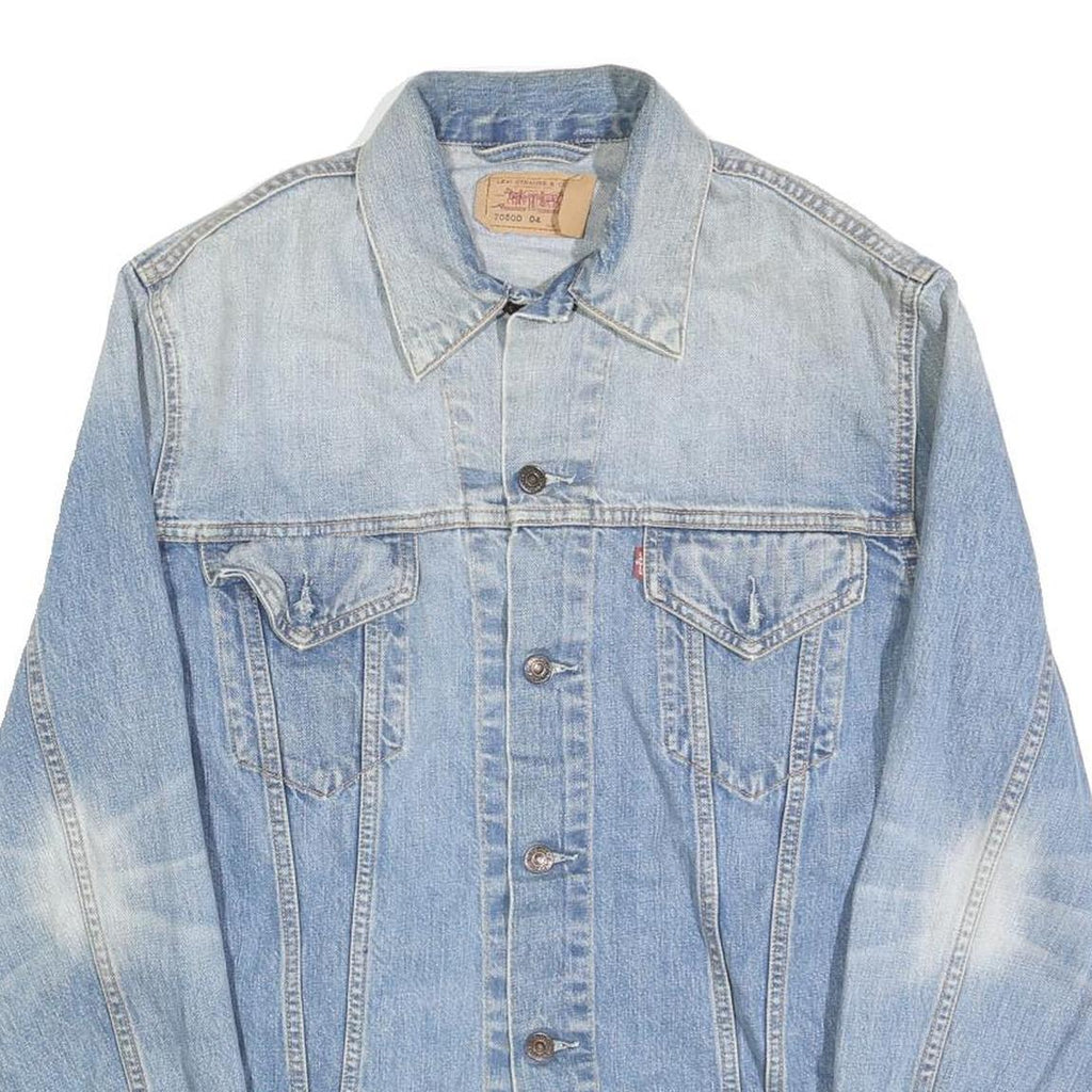 LEVI'S Womens Blue Denim Jacket XL Cotton Classic Button Closure