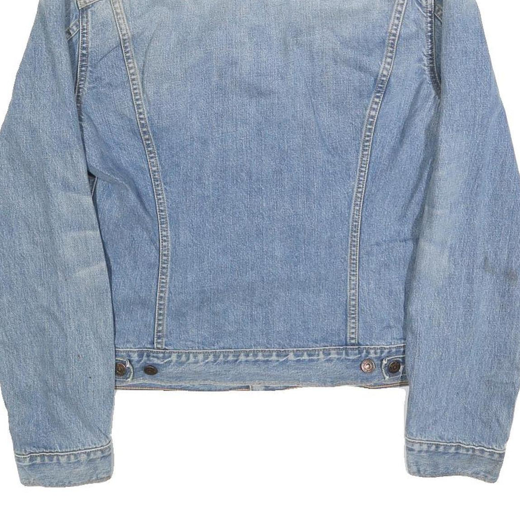 LEVI'S Womens Blue Denim Jacket XL Cotton Classic Button Closure