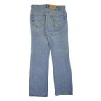 LEVI'S Mens Regular Fit Blue Denim Jeans W32 L32 Classic Cotton Blend Zip