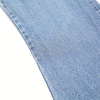 L.A BLUES Womens Jeans Blue Regular Flared Denim Medium W28 L31 Cargo Pocket