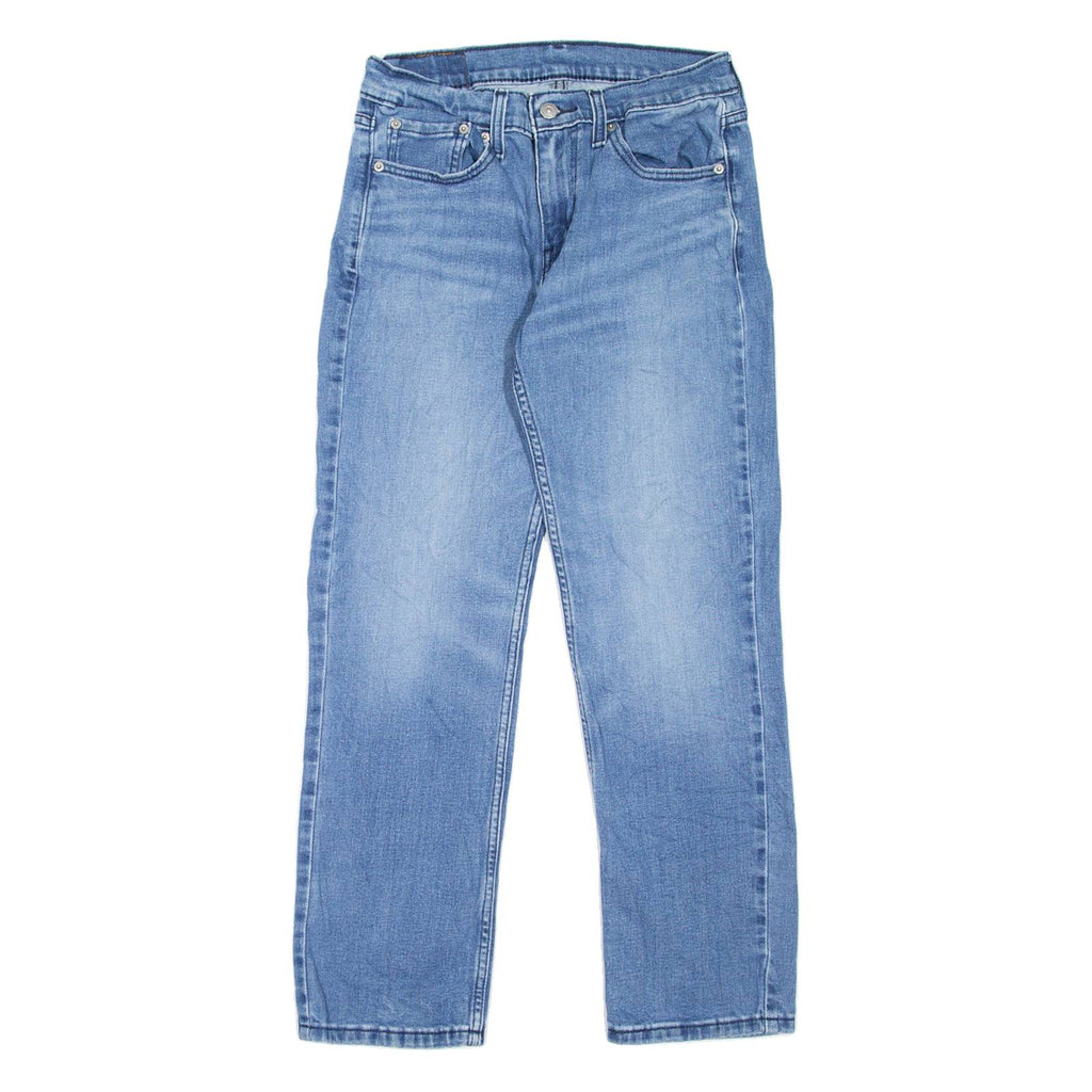 LEVI'S 514 Jeans Mens Blue Slim Straight Stone Wash W29 L30