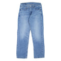 LEVI'S 514 Jeans Mens Blue Slim Straight Stone Wash W29 L30