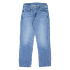 LEVI'S 514 Jeans Mens Blue Slim Straight Stone Wash W29 L30