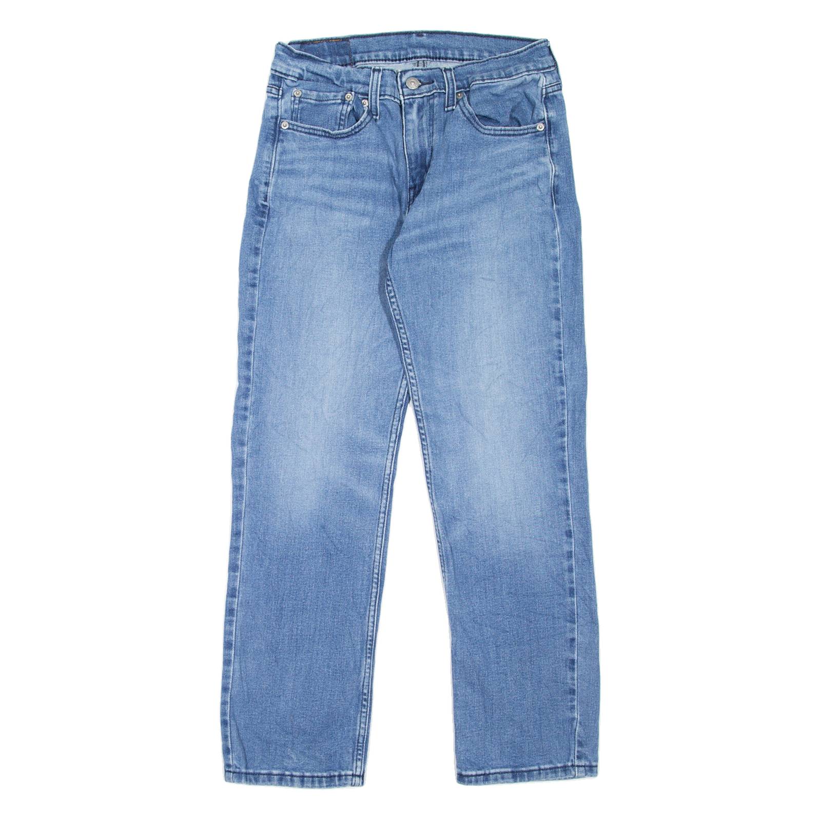 LEVI'S 514 Jeans Mens Blue Slim Straight Stone Wash W29 L30