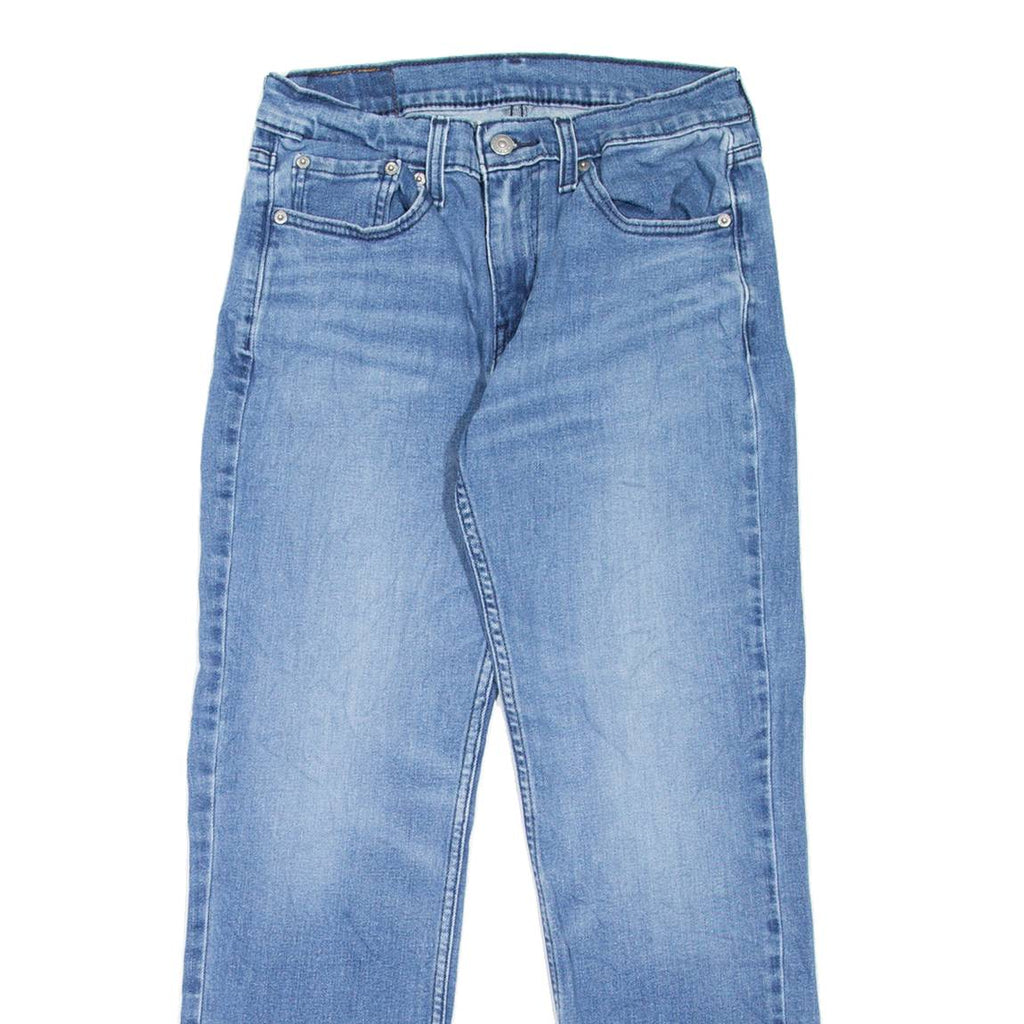 LEVI'S 514 Jeans Mens Blue Slim Straight Stone Wash W29 L30