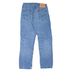 LEVI'S 514 Jeans Mens Blue Slim Straight Stone Wash W29 L30