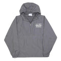 CHAMPION Mens Grey Cal Poly Pomona Logo Zip Jacket S Polyester Blend Hoodie