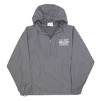 CHAMPION Mens Grey Cal Poly Pomona Logo Zip Jacket S Polyester Blend Hoodie