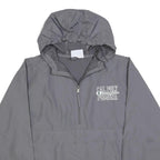 CHAMPION Mens Grey Cal Poly Pomona Logo Zip Jacket S Polyester Blend Hoodie