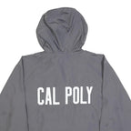 CHAMPION Mens Grey Cal Poly Pomona Logo Zip Jacket S Polyester Blend Hoodie