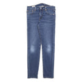 LEVI'S 512 Tapered Mens Jeans Blue Slim Tapered Denim Medium W30 L29 Stretch Zip