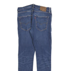 LEVI'S 512 Tapered Mens Jeans Blue Slim Tapered Denim Medium W30 L29 Stretch Zip