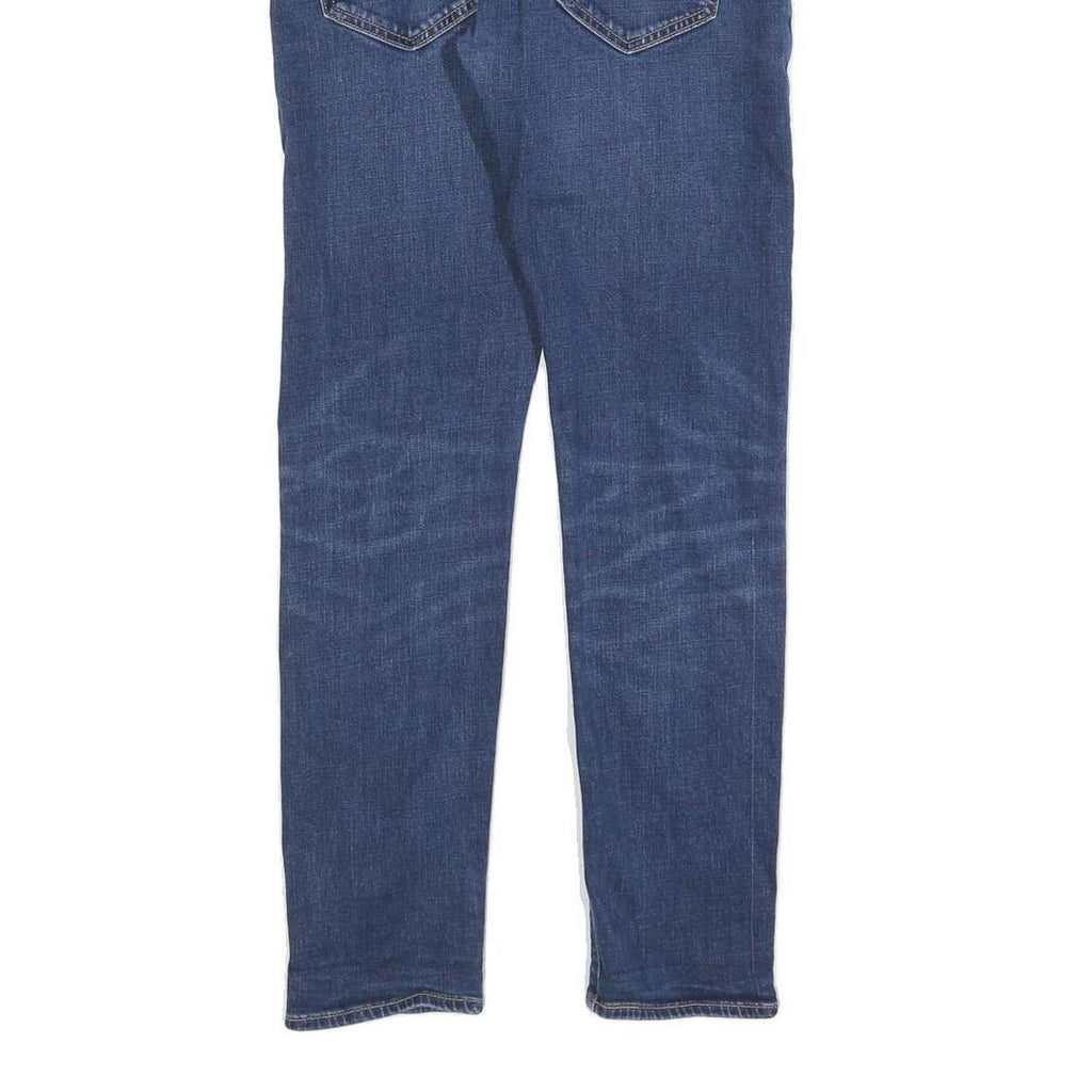 LEVI'S 512 Tapered Mens Jeans Blue Slim Tapered Denim Medium W30 L29 Stretch Zip