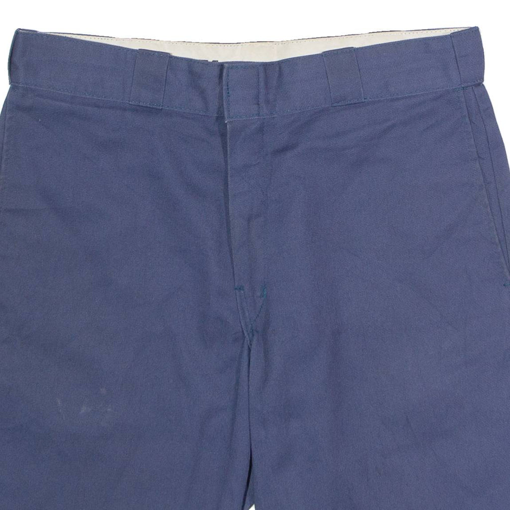 DICKIES Mens Workwear Shorts Blue Classic M W34