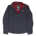 NAPAPIJRI Mens Navy Blue Jacket S Polyester Blend Zip Casual Outdoor
