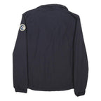 NAPAPIJRI Mens Navy Blue Jacket S Polyester Blend Zip Casual Outdoor
