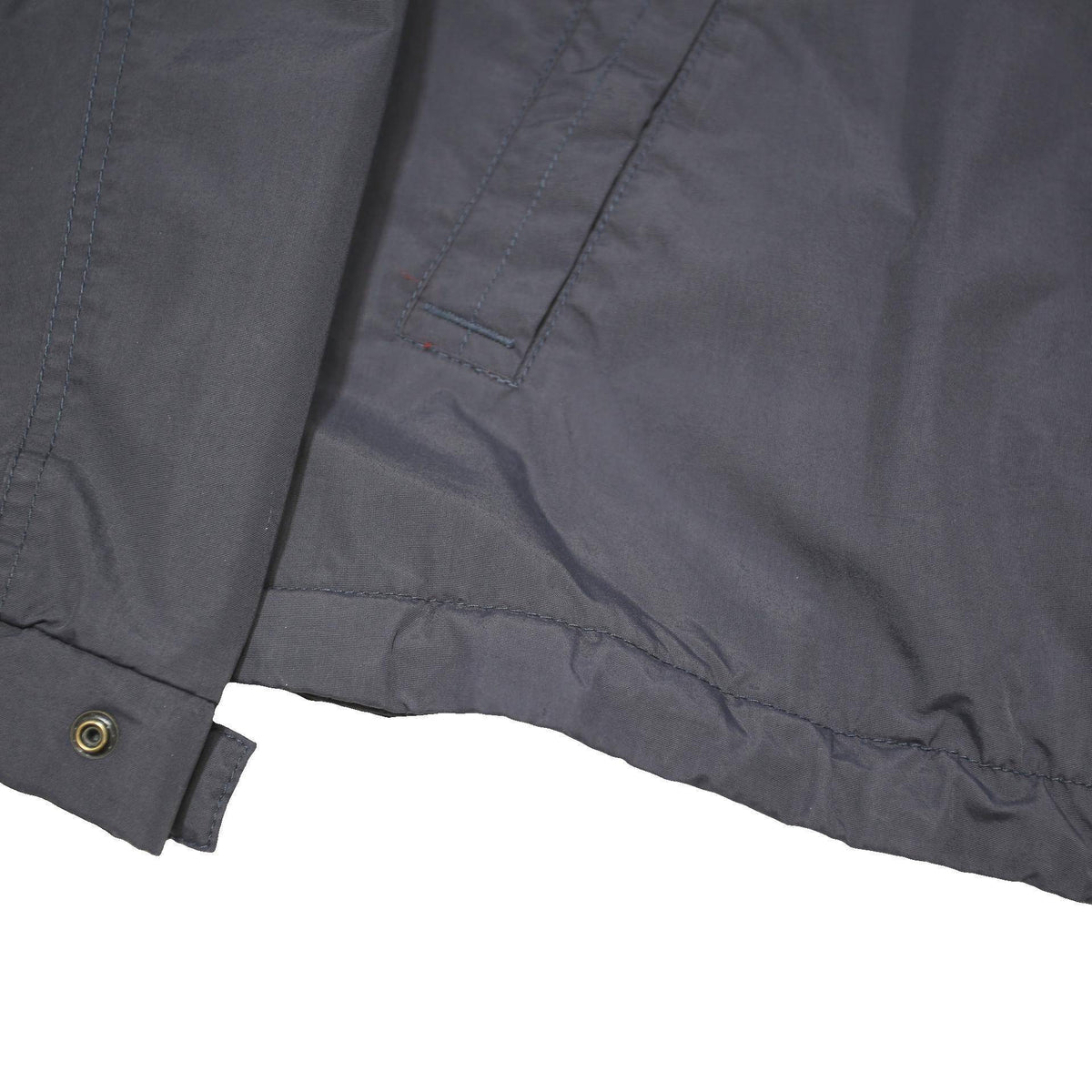 NAPAPIJRI Mens Navy Blue Jacket S Polyester Blend Zip Casual Outdoor