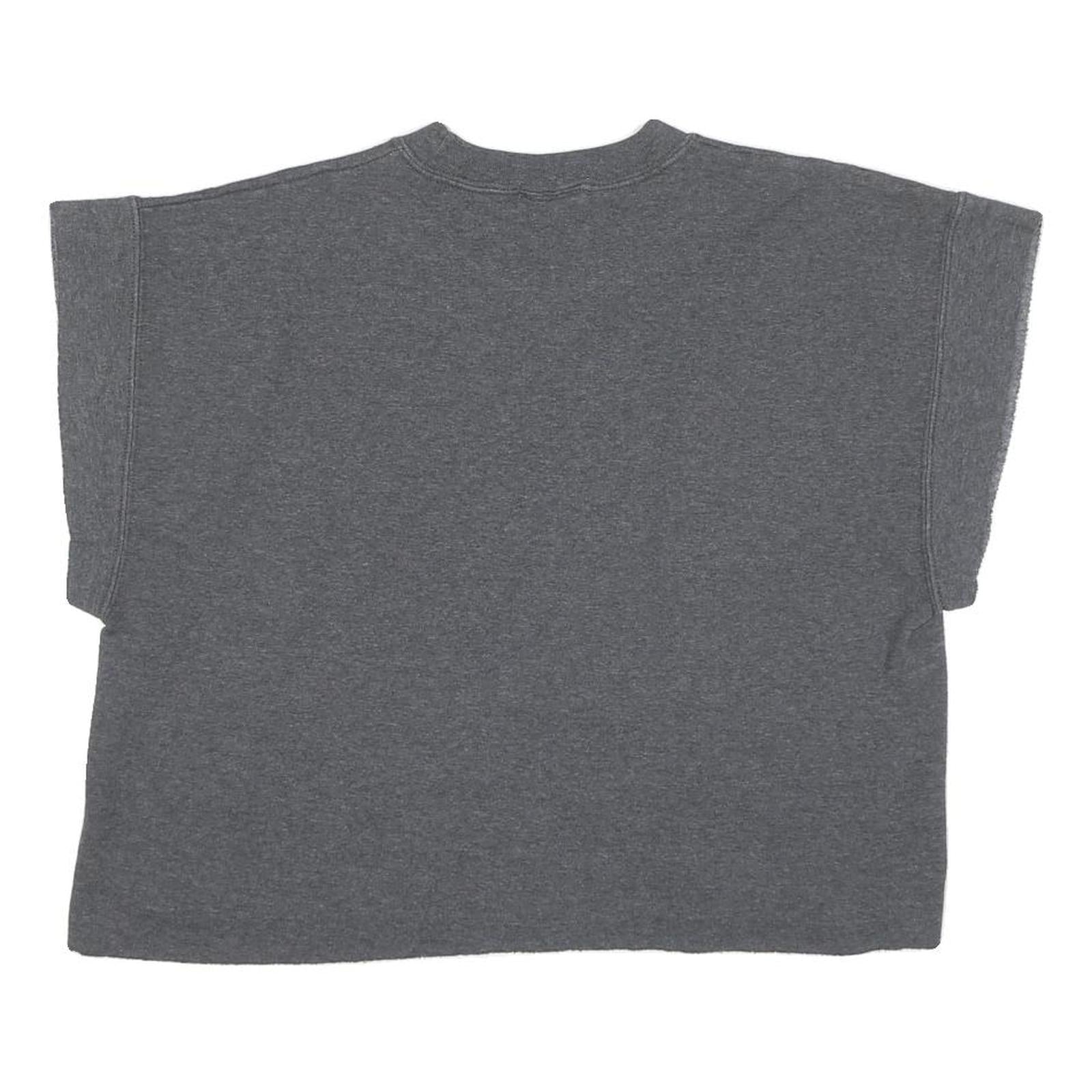 Womens Grey City Of Irvine Champions Softball Cotton Crew Neck M Casual