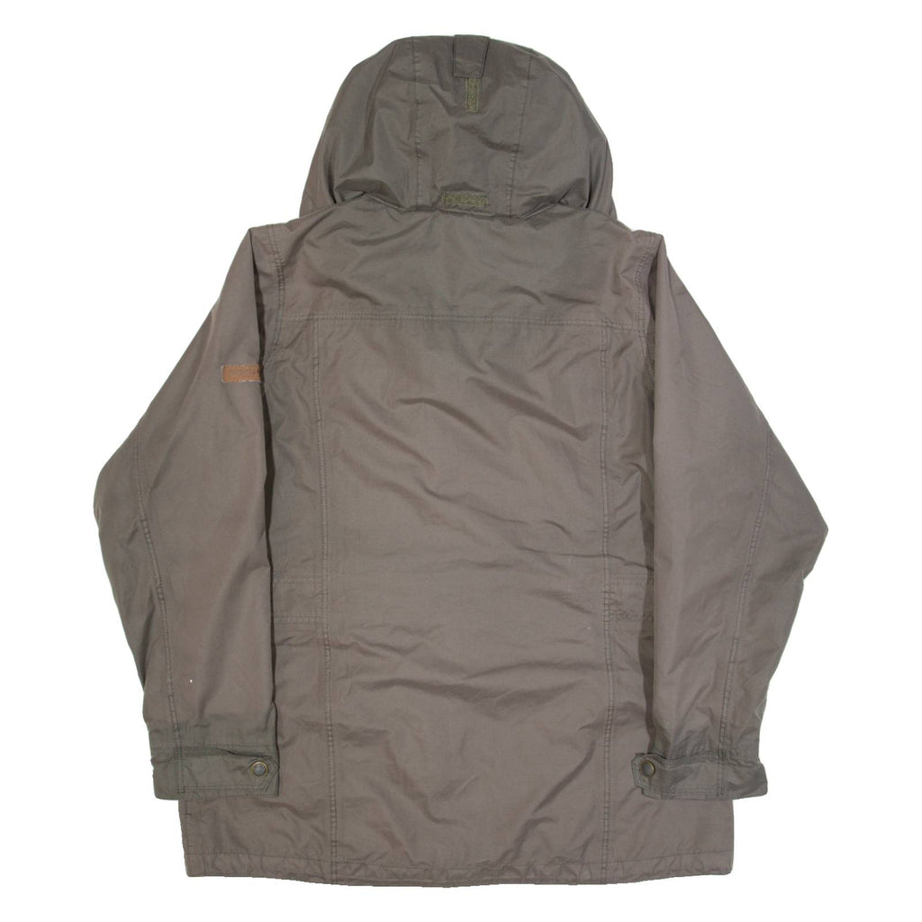 REGATTA Womens Chore Jacket Grey Hooded UK 16
