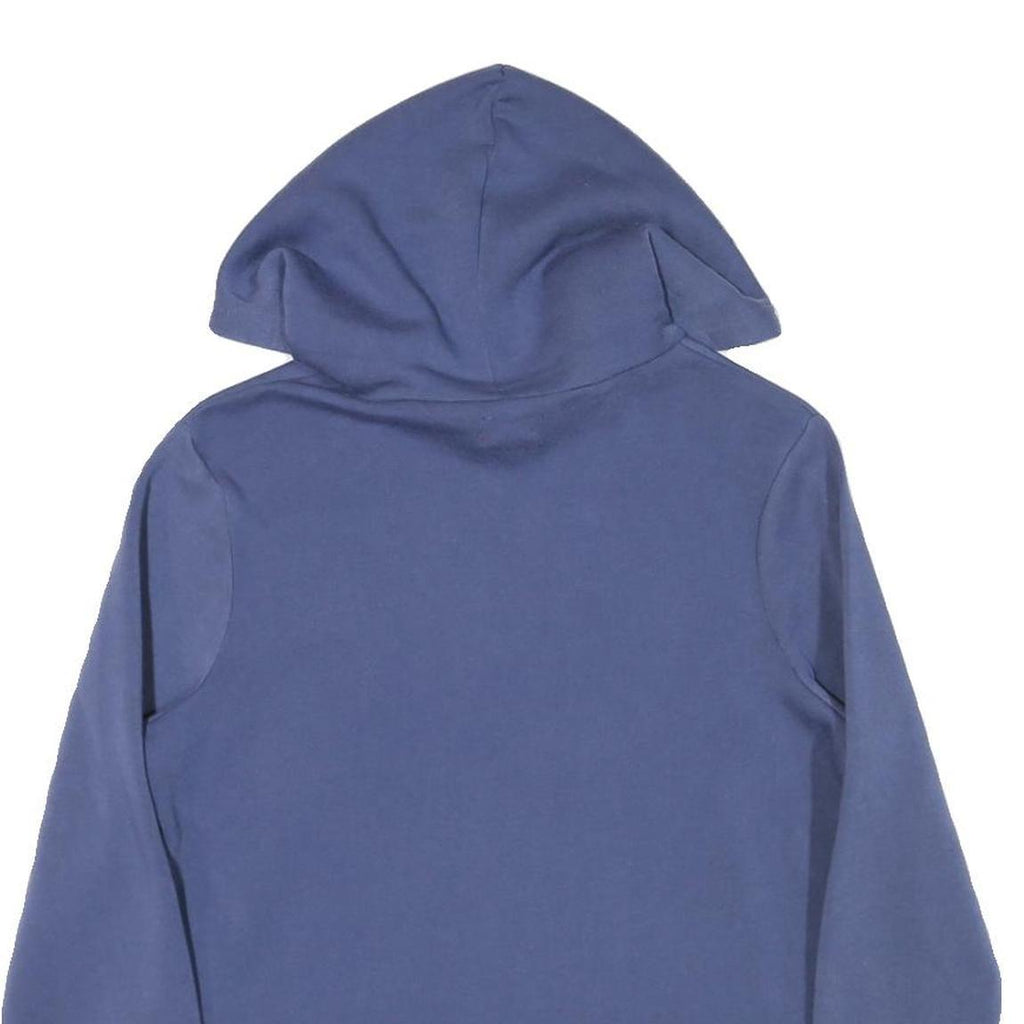 DICKIES Womens Blue Hoodie M Classic Logo Pullover Sweatshirt Drawstring Hood