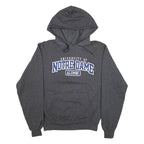 CHAMPION University Of Notre Dame Mens Grey Hoodie USA S