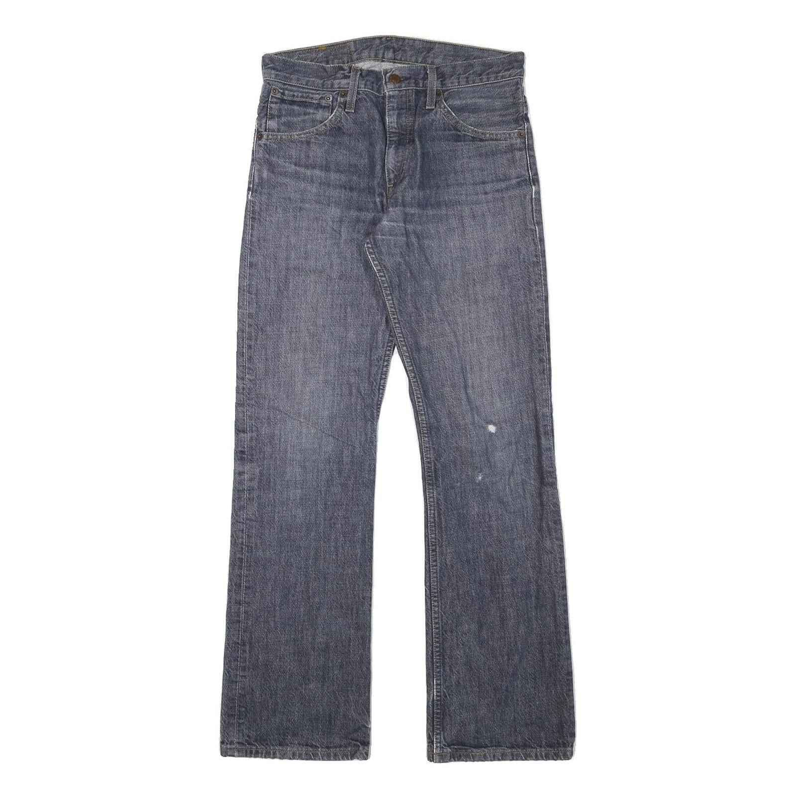 LEVI'S Mens Jeans Blue Regular Straight Denim Medium W30 L30 Classic Fit Zip