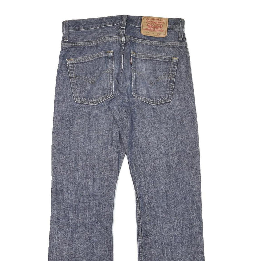 LEVI'S Mens Jeans Blue Regular Straight Denim Medium W30 L30 Classic Fit Zip