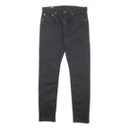 LEVI'S 512 BIG E Mens Jeans Black Slim Skinny Denim W32 L32 Stylish Comfort