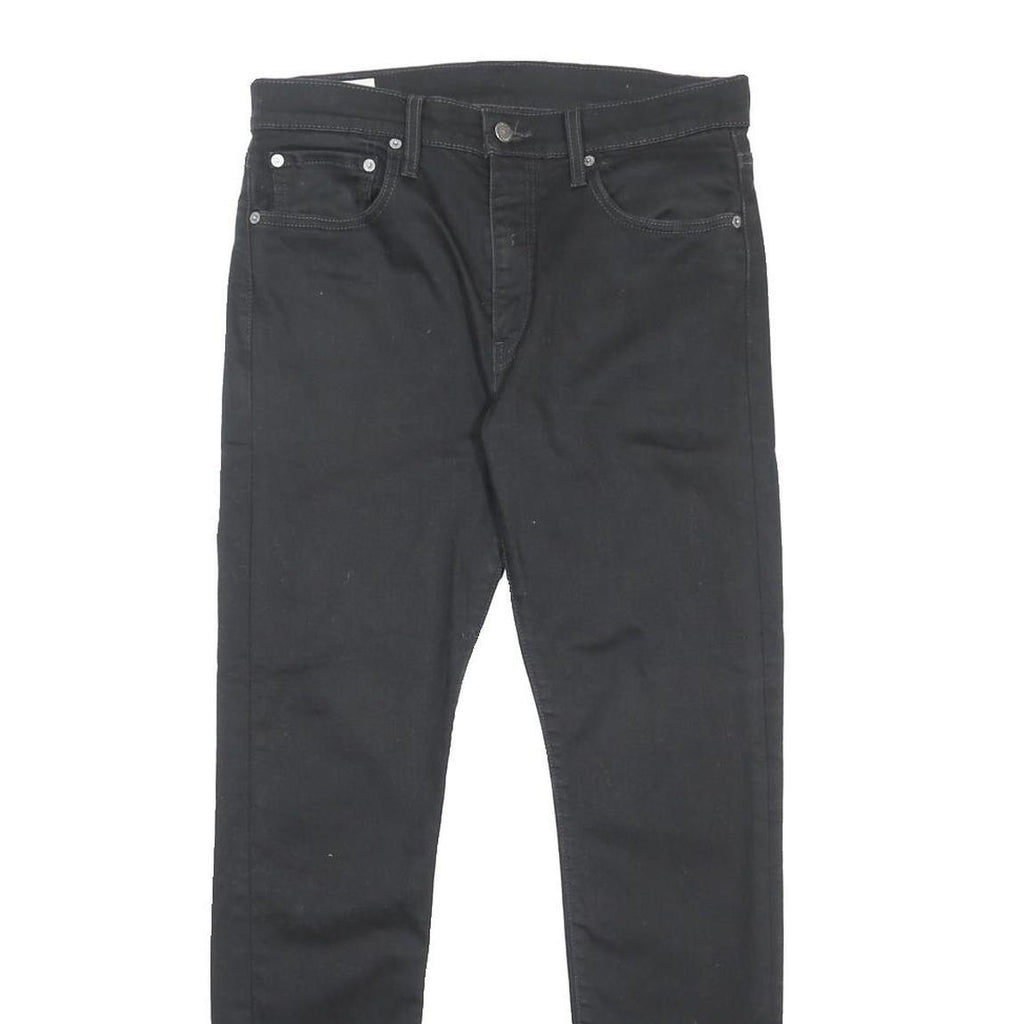 LEVI'S 512 BIG E Mens Jeans Black Slim Skinny Denim W32 L32 Stylish Comfort