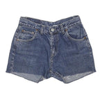 LEVI'S Womens Denim Blue Cut-Off Shorts S W27 Vintage Classic Fit Casual