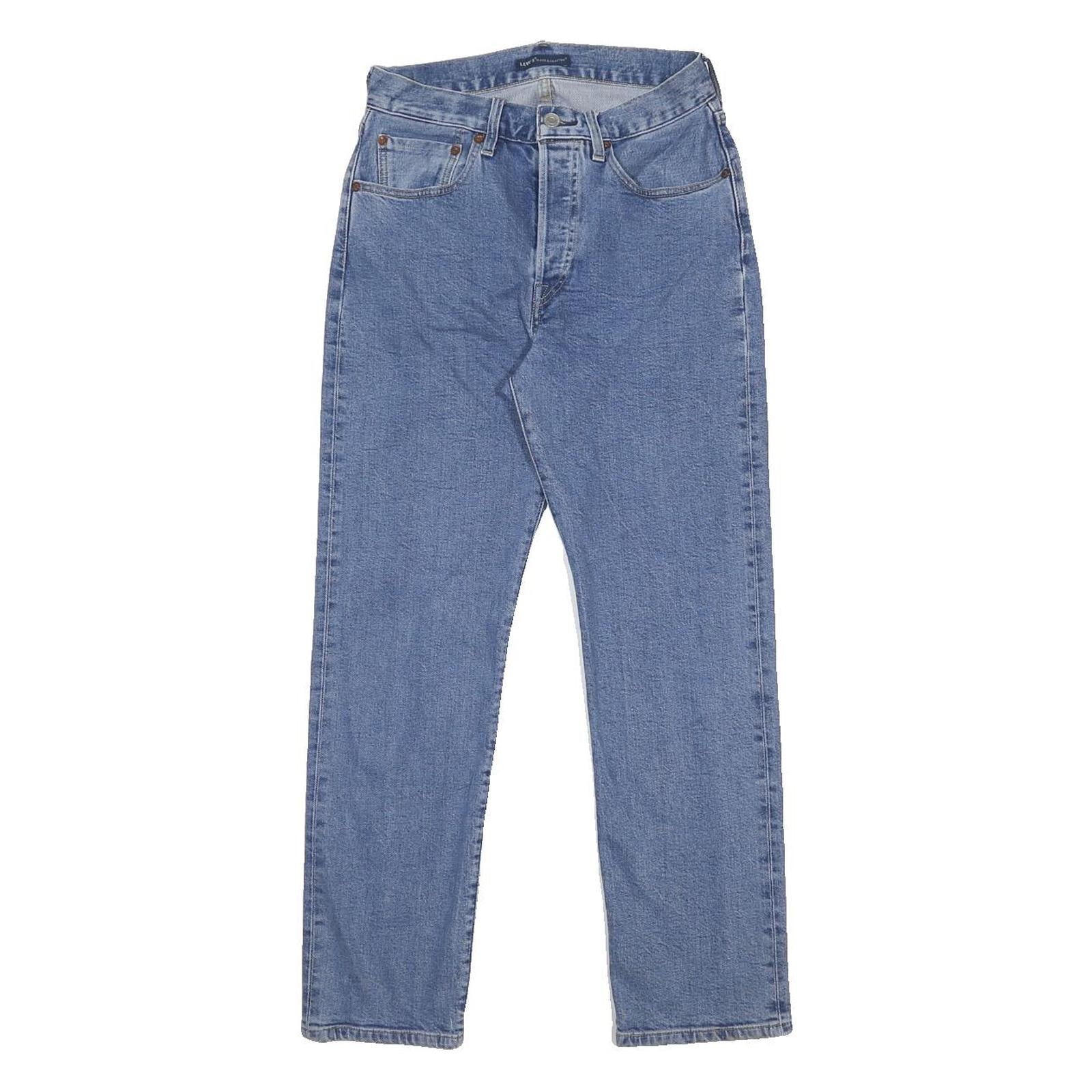 LEVI'S 501 BIG E Womens Jeans Blue Regular Straight Denim Medium W26 L28 Vintage