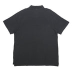 ADIDAS Mens Black & White Cotton Short Sleeve Polo Shirt XL Sports Casual