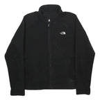 THE NORTH FACE Womens Black Zip Fleece Jacket M Polyester Outdoor Warm