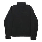 THE NORTH FACE Womens Black Zip Fleece Jacket M Polyester Outdoor Warm