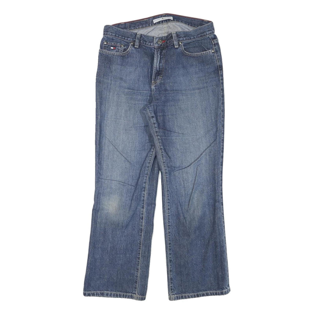 TOMMY HILFIGER Womens Jeans Blue Regular Straight Denim Medium W31 L28 Classic