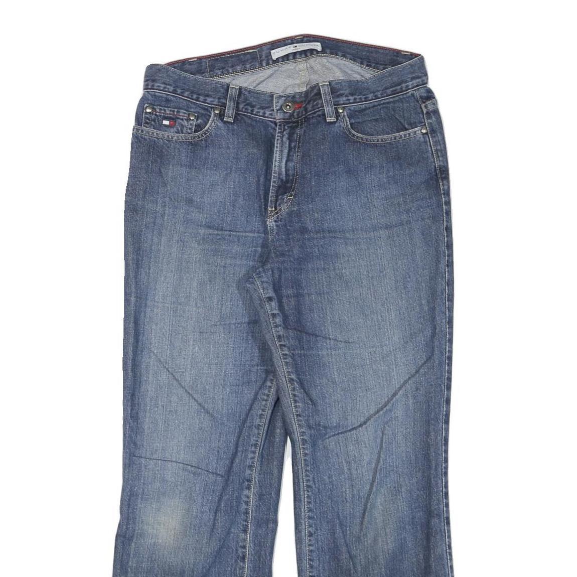 TOMMY HILFIGER Womens Jeans Blue Regular Straight Denim Medium W31 L28 Classic